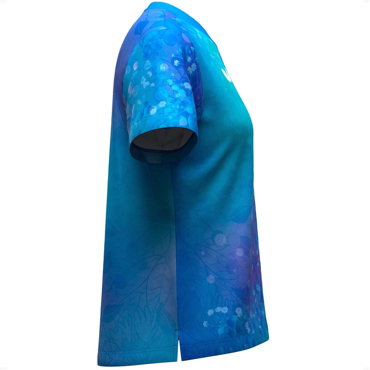 Butterfly Lowiness Lady Shirt - Blue - Right Side